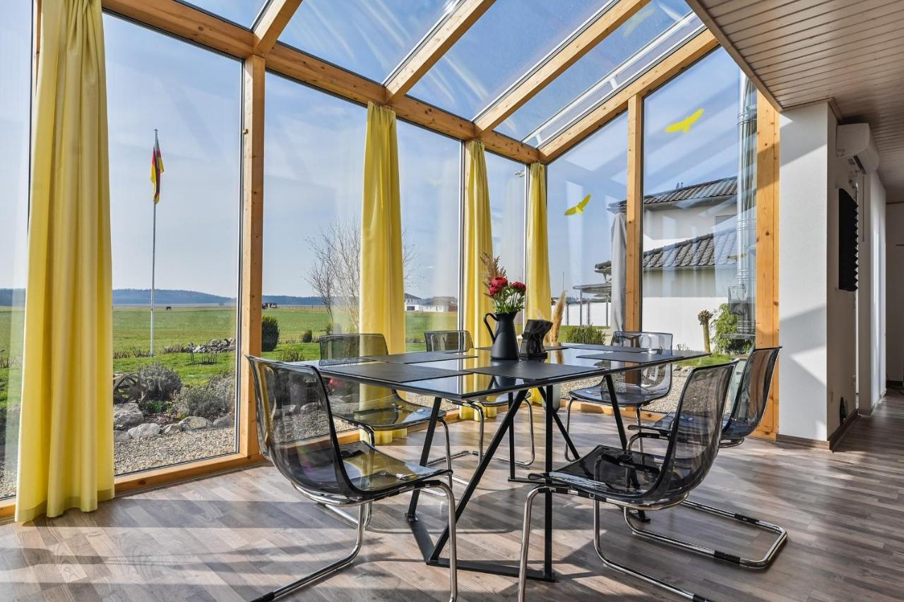 Ruhige Ferienwohnung Mit Panoramablick Ingoldingen Exterior photo