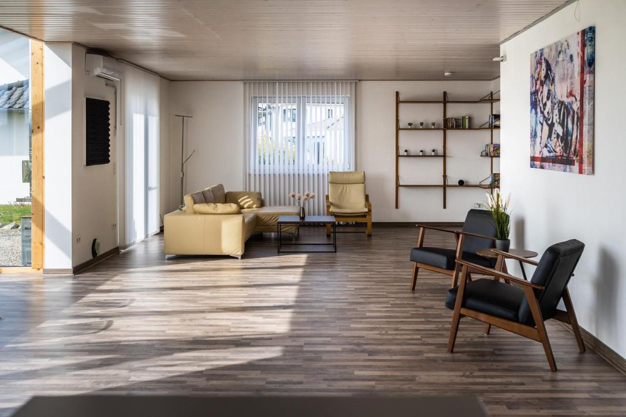 Ruhige Ferienwohnung Mit Panoramablick Ingoldingen Exterior photo