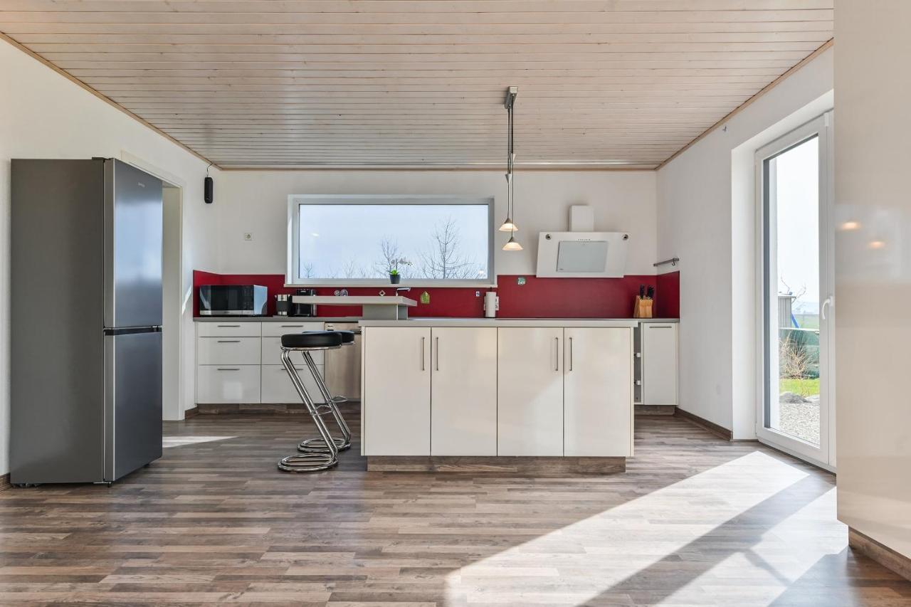 Ruhige Ferienwohnung Mit Panoramablick Ingoldingen Exterior photo