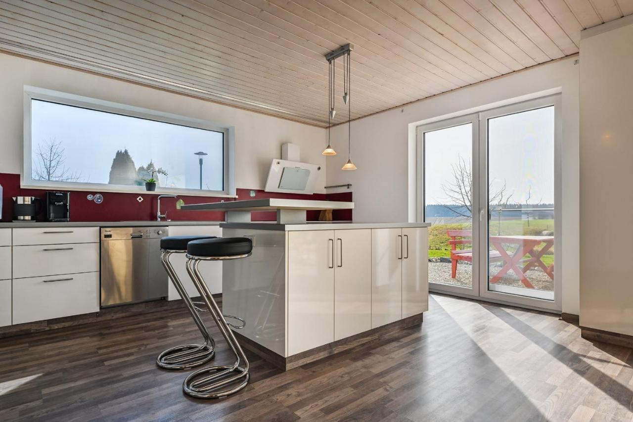 Ruhige Ferienwohnung Mit Panoramablick Ingoldingen Exterior photo