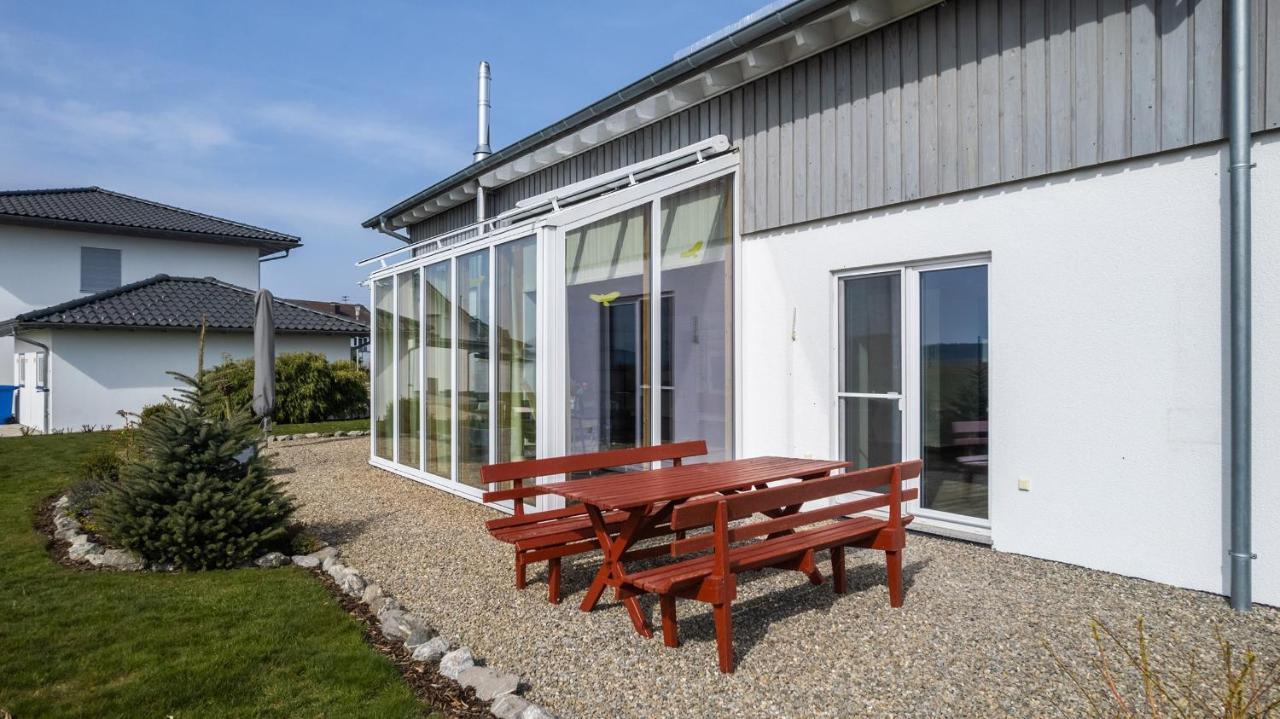 Ruhige Ferienwohnung Mit Panoramablick Ingoldingen Exterior photo