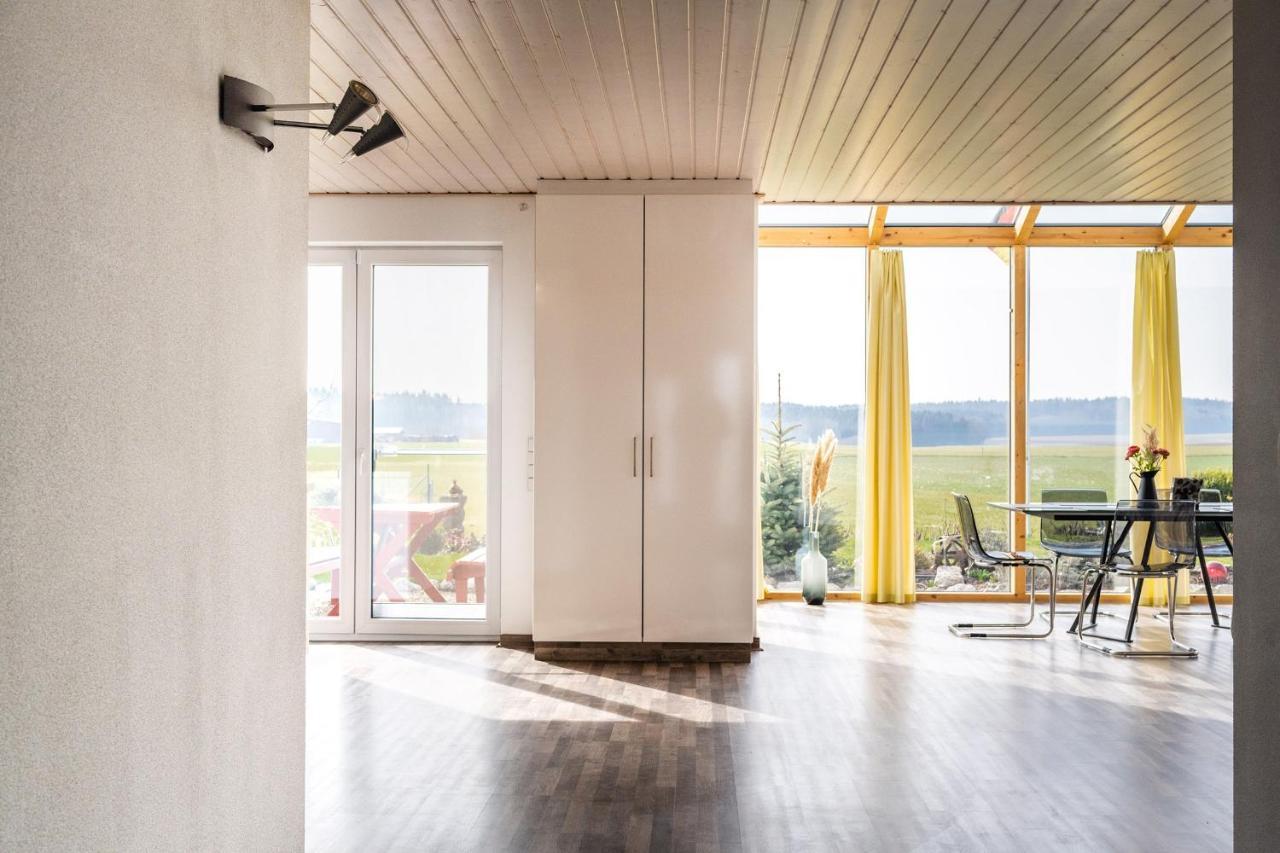 Ruhige Ferienwohnung Mit Panoramablick Ingoldingen Exterior photo