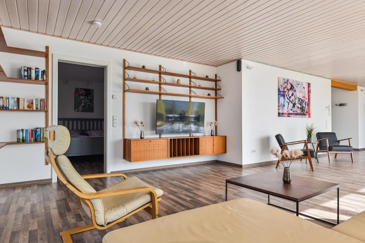 Ruhige Ferienwohnung Mit Panoramablick Ingoldingen Exterior photo