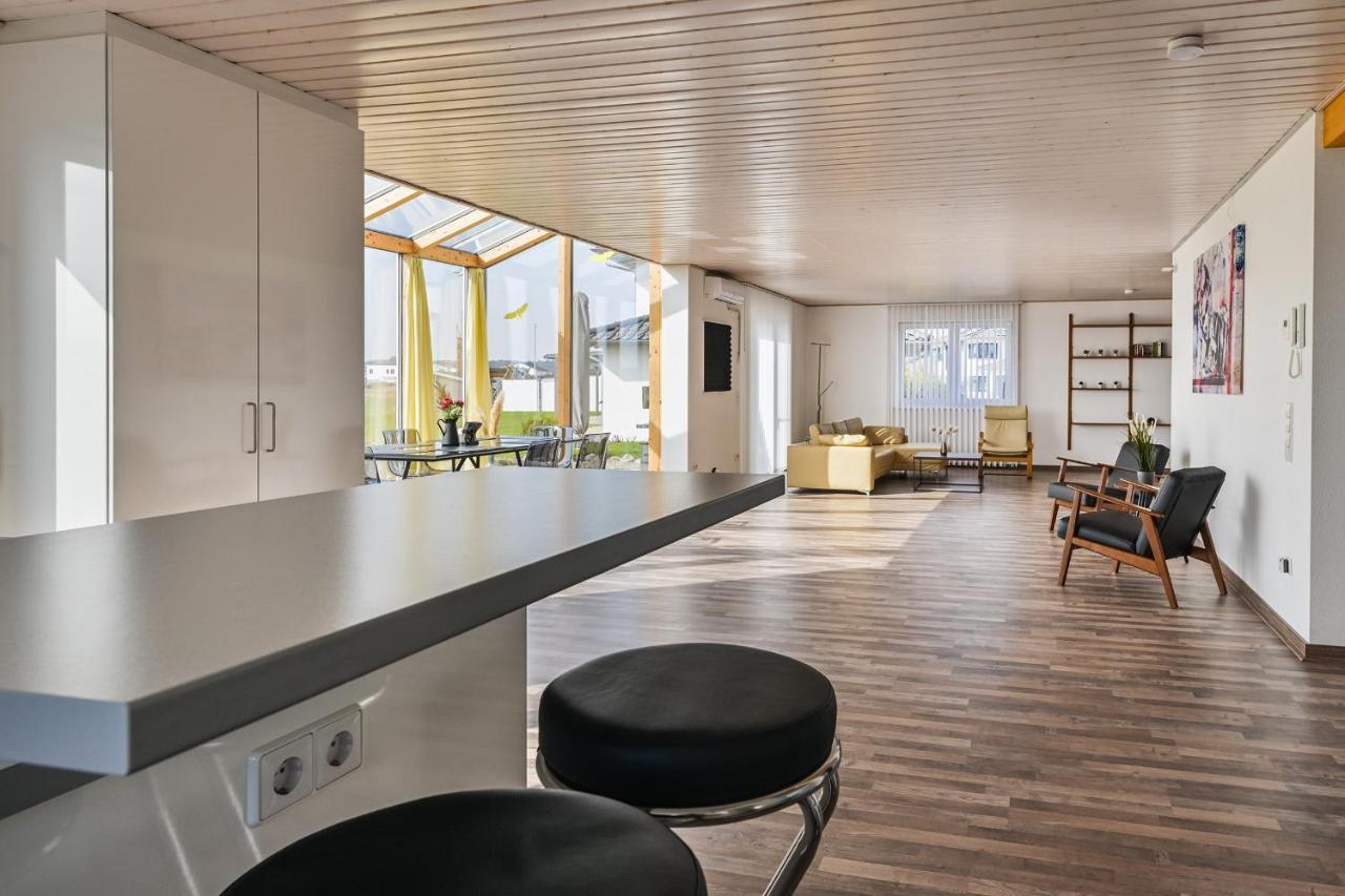 Ruhige Ferienwohnung Mit Panoramablick Ingoldingen Exterior photo