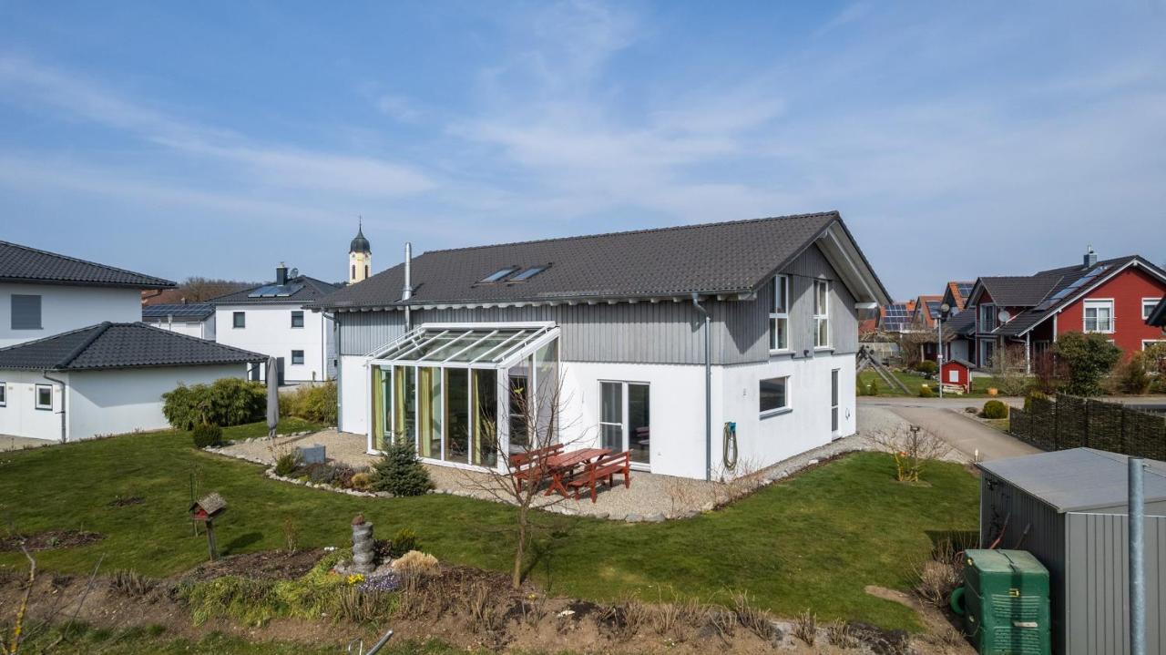 Ruhige Ferienwohnung Mit Panoramablick Ingoldingen Exterior photo