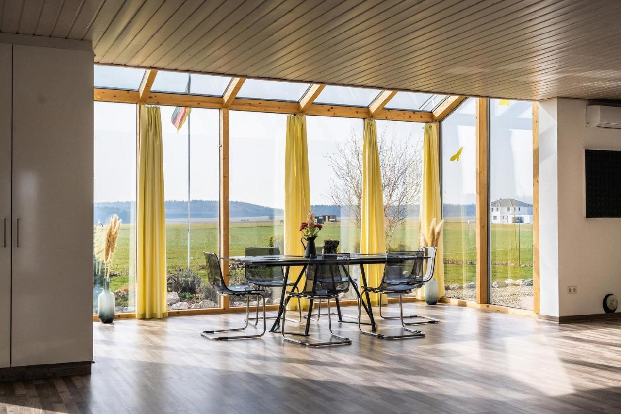 Ruhige Ferienwohnung Mit Panoramablick Ingoldingen Exterior photo